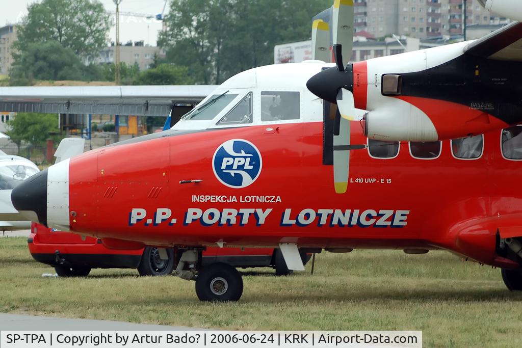 SP-TPA, 1989 Let L-410UVP-E15 Turbolet C/N 892318, P.P. Porty Lotnicze - Polish Airports Flight Inspection