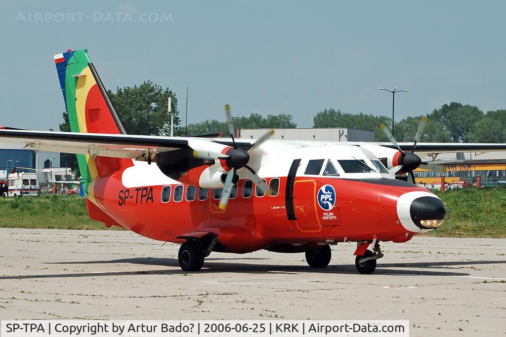 SP-TPA, 1989 Let L-410UVP-E15 Turbolet C/N 892318, P.P. Porty Lotnicze - Polish Airports Flight Inspection