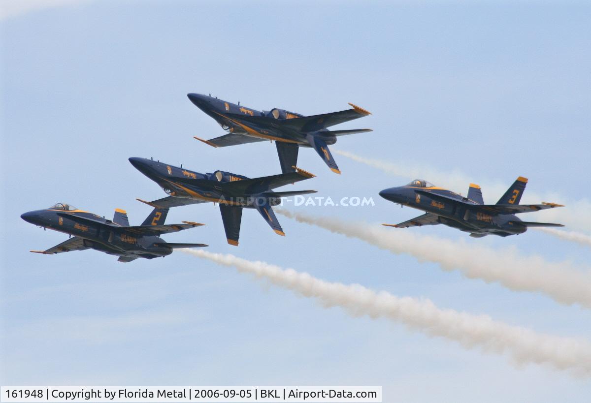 161948, McDonnell Douglas F/A-18A Hornet C/N 0157, Blue Angels