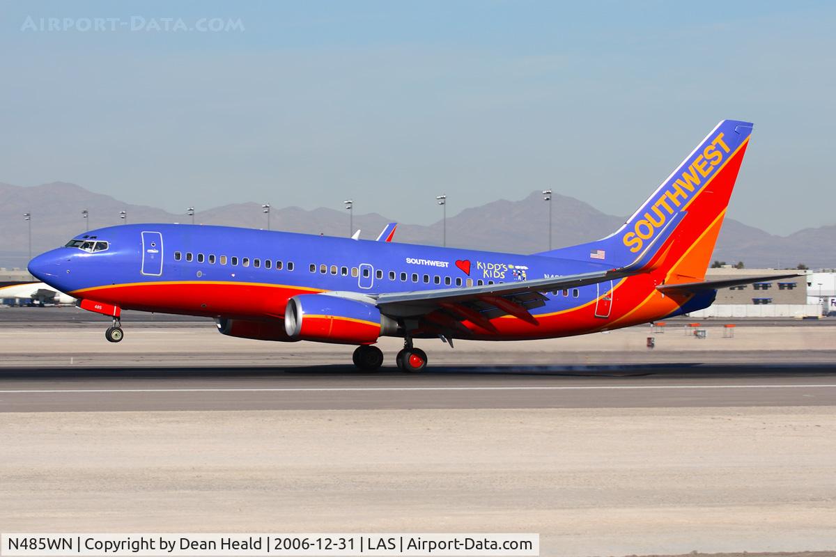 N485WN, 2004 Boeing 737-7H4 C/N 32473, Southwest Airlines N485WN 