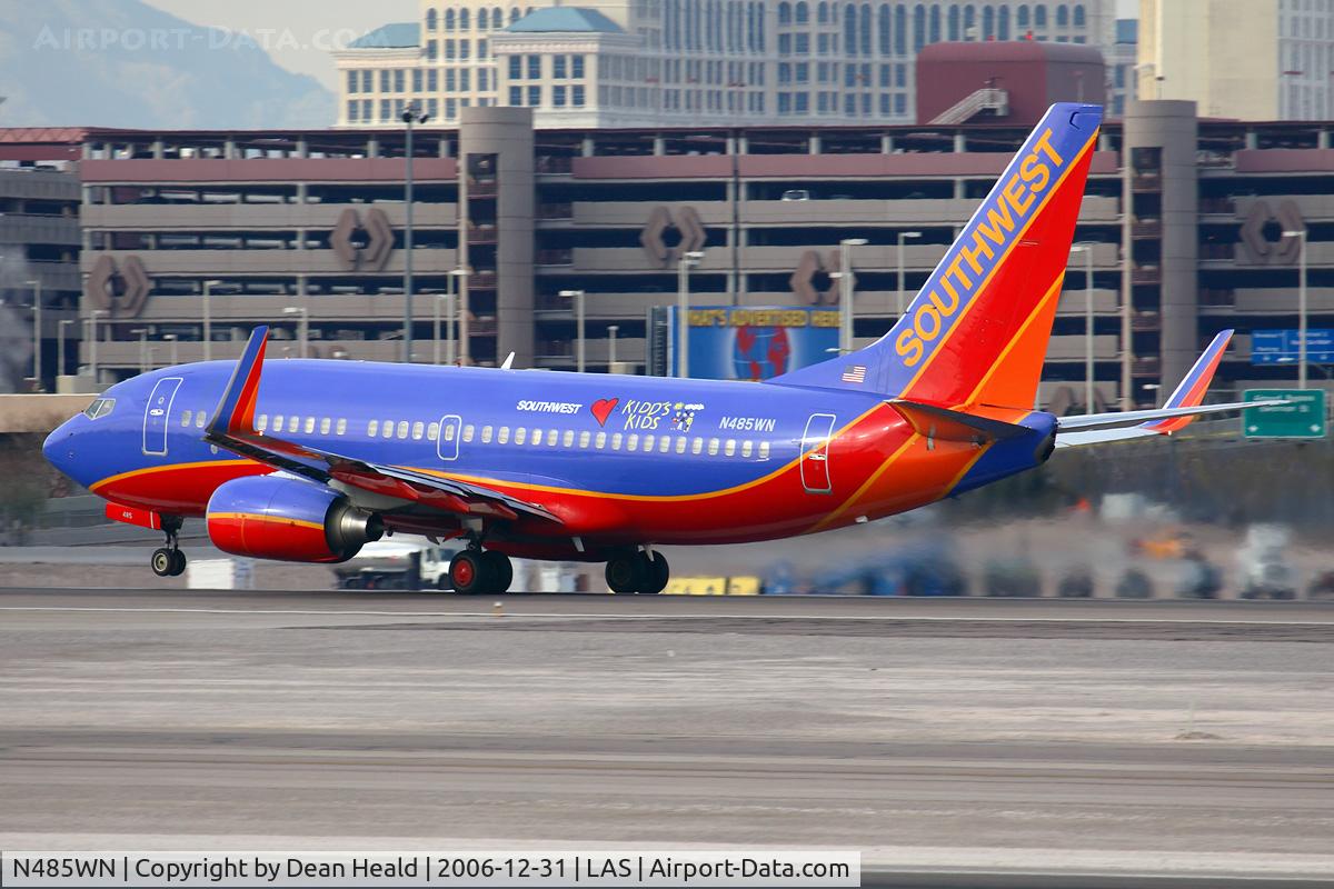 N485WN, 2004 Boeing 737-7H4 C/N 32473, Southwest Airlines N485WN 