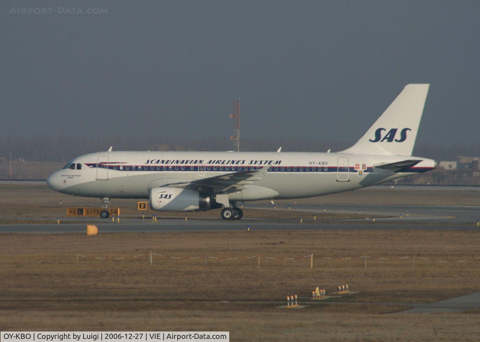 OY-KBO, 2006 Airbus A319-131 C/N 2850, SAS A319