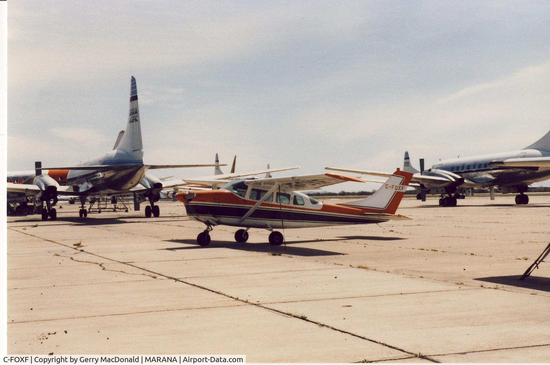 C-FOXF, 1963 Cessna 210-5 (205) C/N 205-0355, The first CFOXF