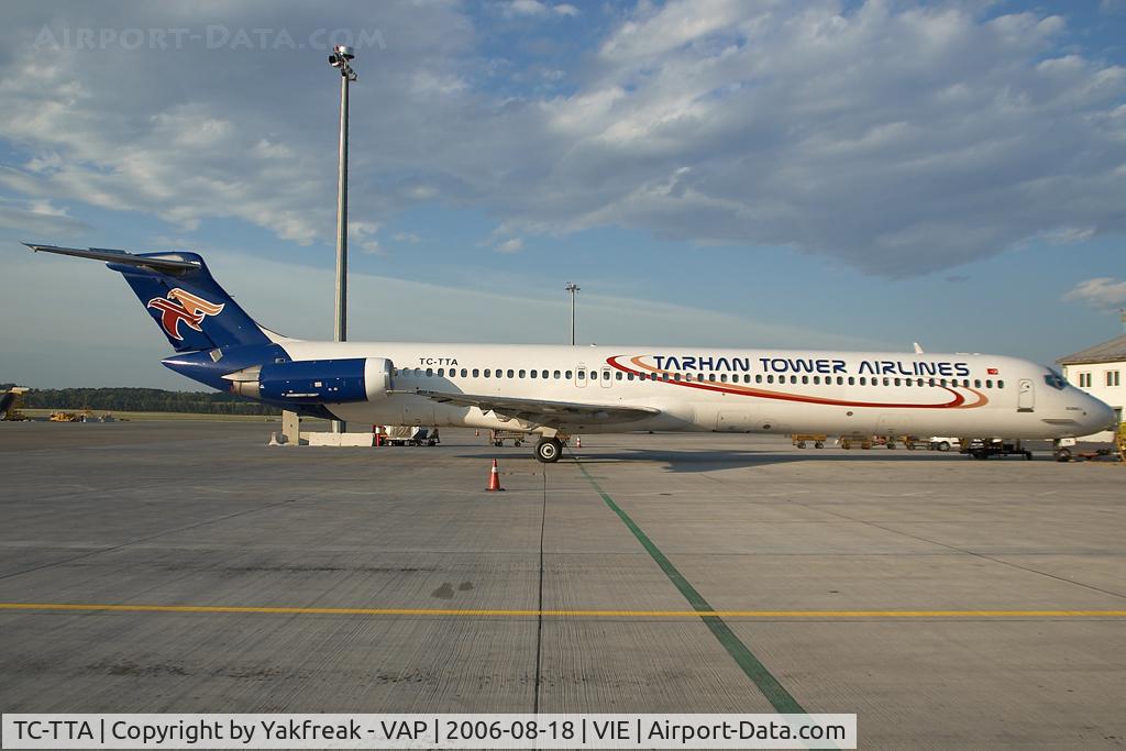 TC-TTA, 1982 McDonnell Douglas MD-82 (DC-9-82) C/N 48096/1057, Tarhan Tower Airlines MD80