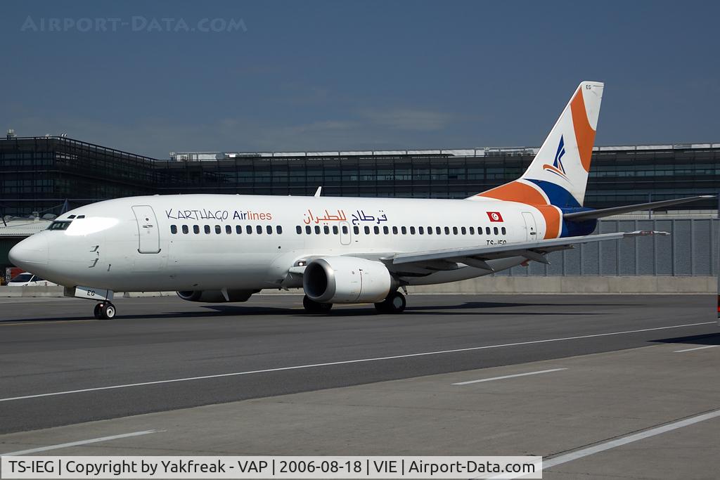 TS-IEG, 1998 Boeing 737-31S C/N 29116, Karthago Airlines Boeing 737-300