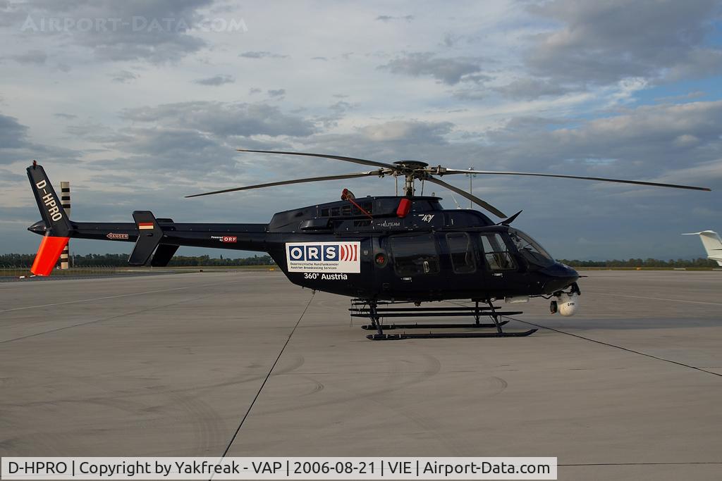 D-HPRO, 1996 Bell 407 C/N 53196, Bell 206