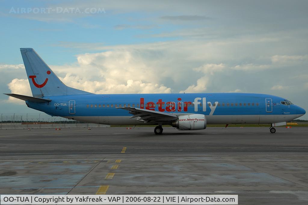 OO-TUA, 1989 Boeing 737-4K5 C/N 24127, Jetairfly Boeing 737-400