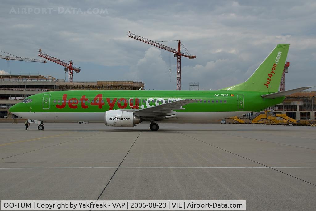 OO-TUM, 1990 Boeing 737-4B3 C/N 24750, Jet4you.com Boeing 737-400