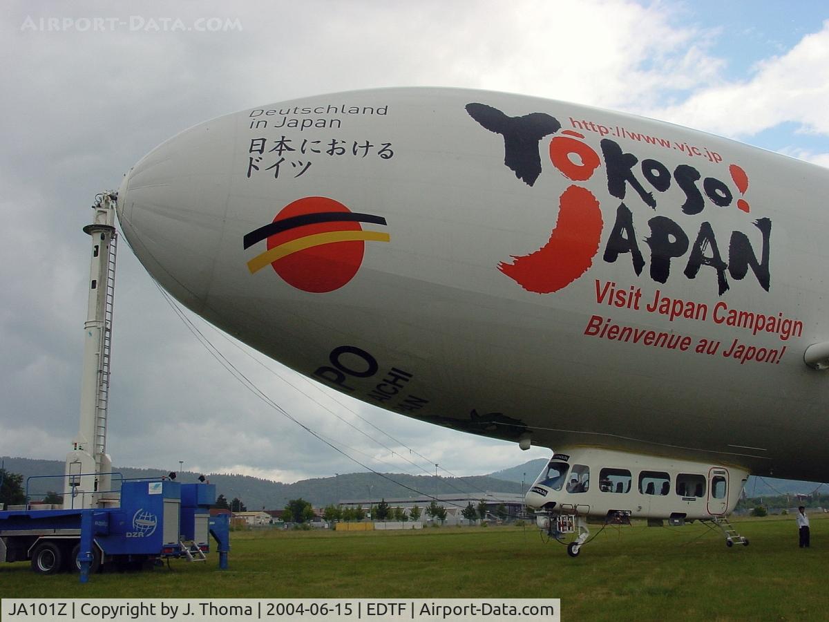 JA101Z, 2001 Zeppelin NT LZ N07-100 C/N 002, Zeppelin NT