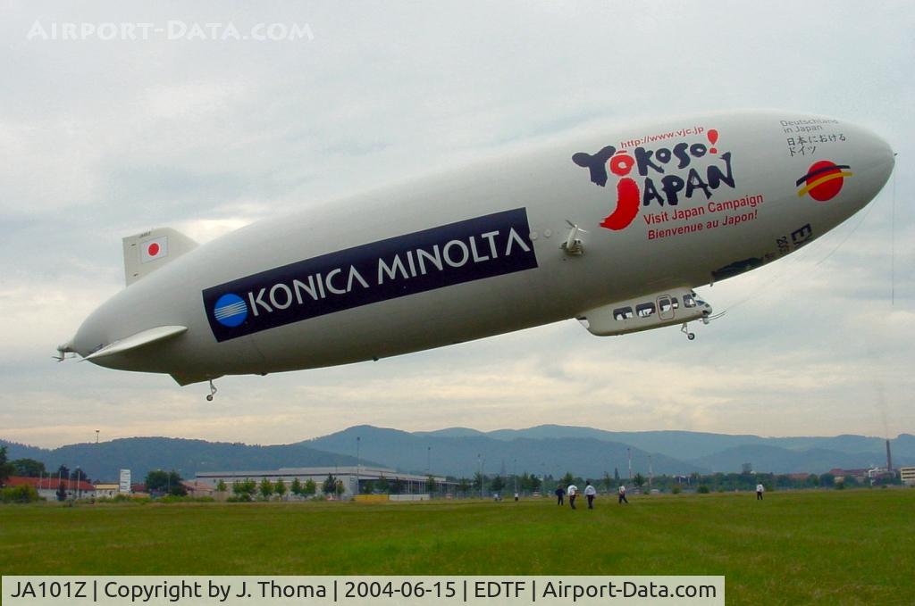 JA101Z, 2001 Zeppelin NT LZ N07-100 C/N 002, Zeppelin NT