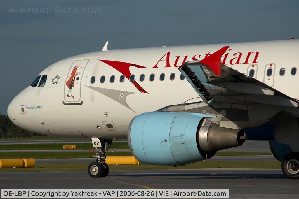 OE-LBP, 1998 Airbus A320-214 C/N 797, Austrian Airlines Airbus 320