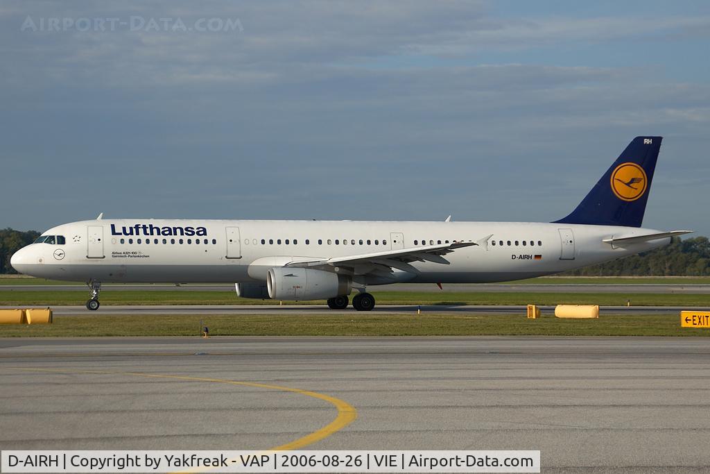 D-AIRH, 1993 Airbus A321-131 C/N 0412, Lufthansa Airbus 321