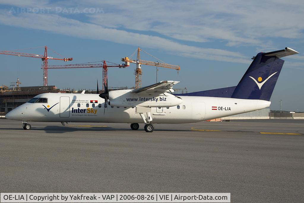 OE-LIA, 1997 De Havilland Canada DHC-8-314 Dash 8 C/N 505, Intersky Dash 8-300