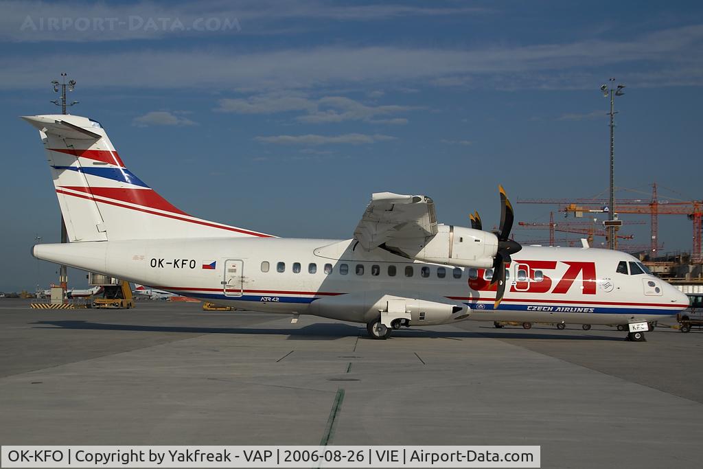 OK-KFO, 2005 ATR 42-500 C/N 633, CSA ATR42