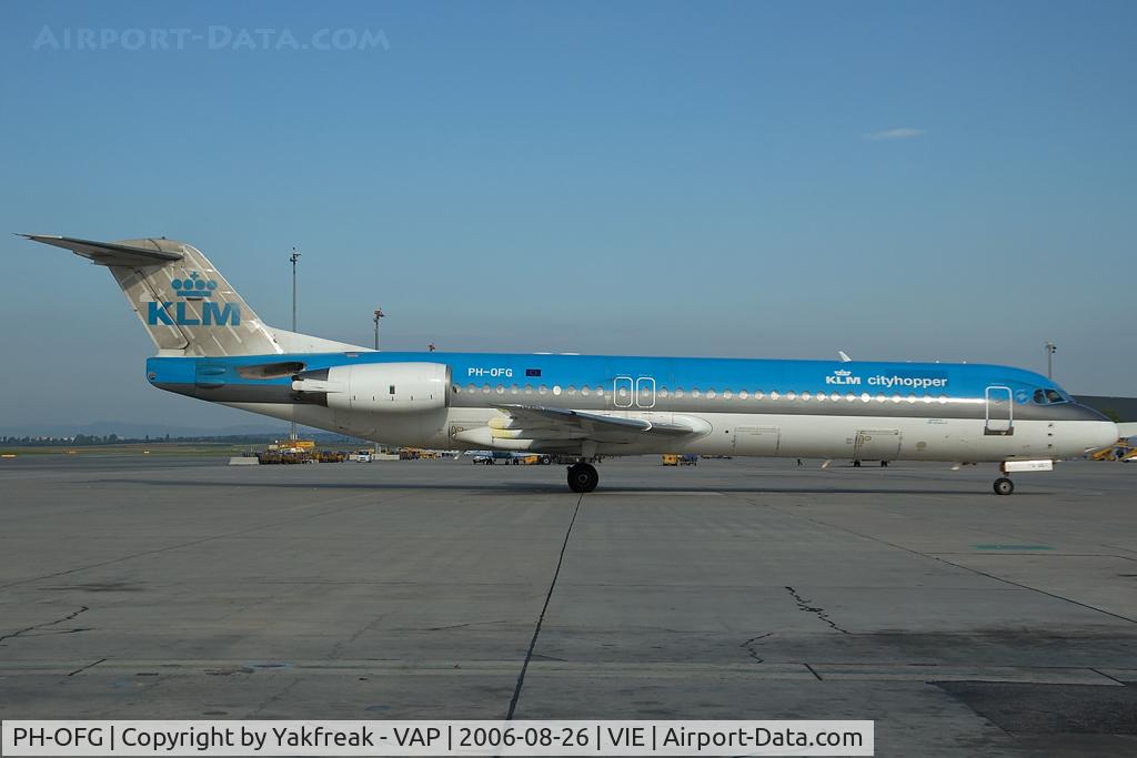 PH-OFG, Fokker 70 (F-28-0070) C/N 11275, KLM Fokker 100