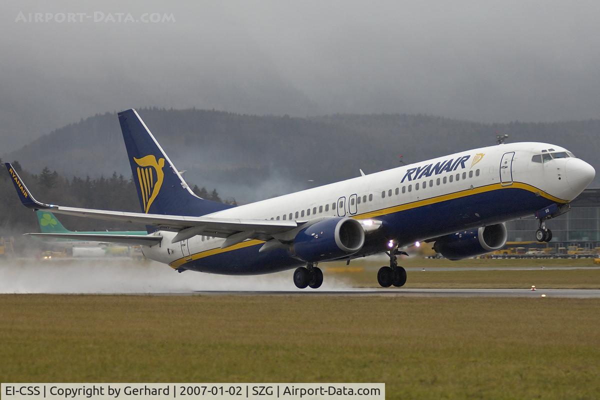 EI-CSS, 2001 Boeing 737-8AS C/N 29932, Saison-Opening @ SZG