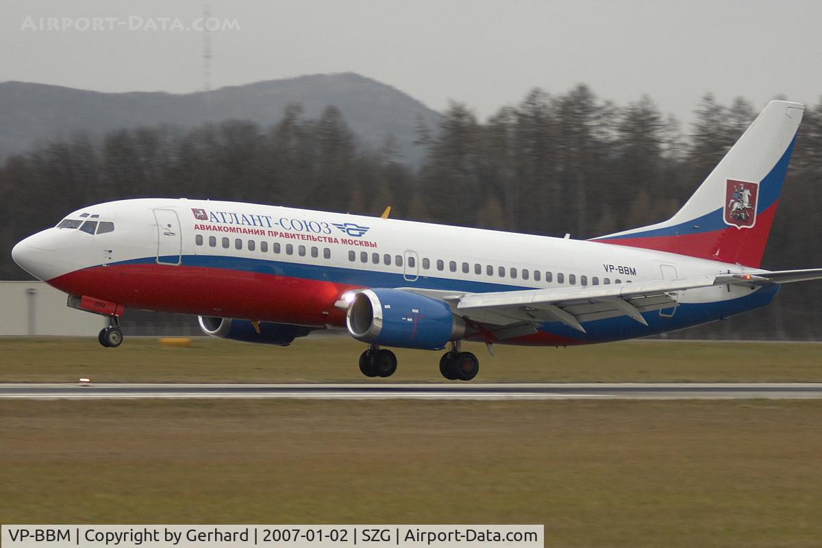 VP-BBM, 1986 Boeing 737-347 C/N 23442, Saison-Opening @ SZG