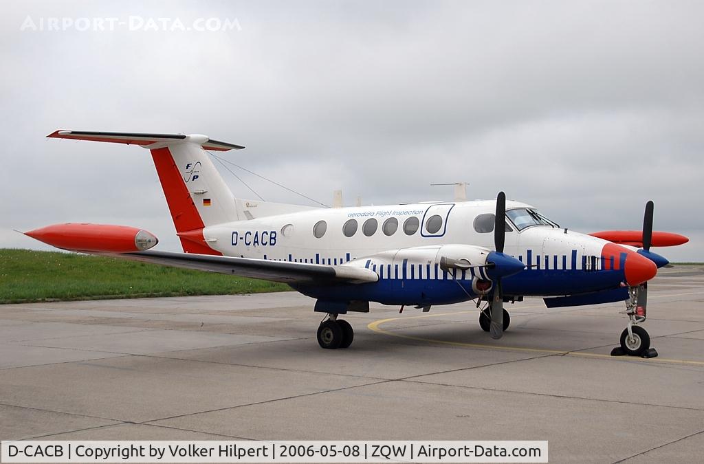 D-CACB, Beech B200T King Air King Air C/N BT-27, Flight calibration flying ruler