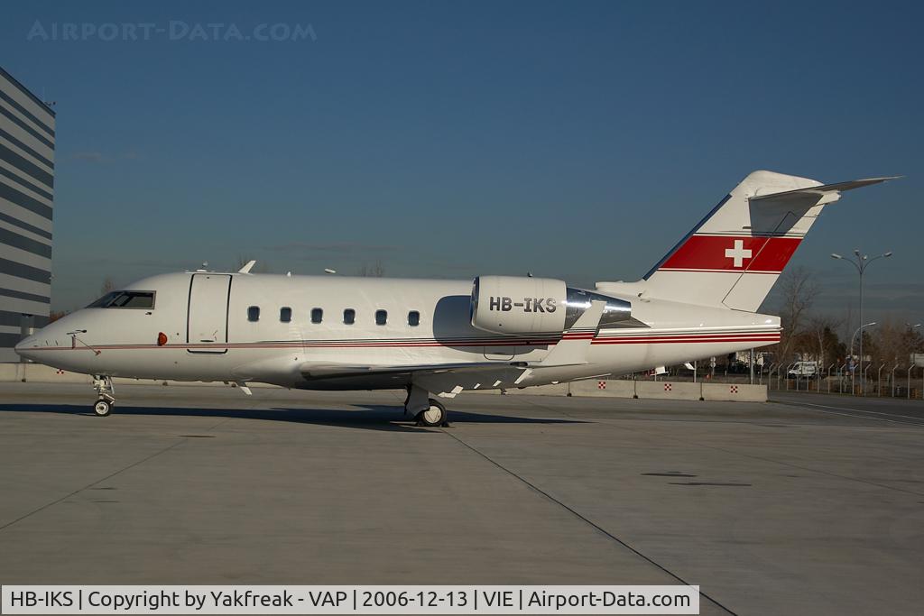 HB-IKS, 1989 Canadair Challenger 601-3A (CL-600-2B16) C/N 5042, Canadair CL604 Challanger