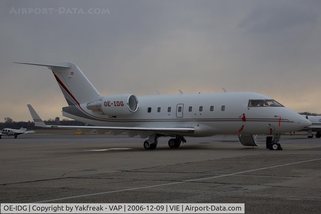 OE-IDG, 2006 Bombardier Challenger 604 (CL-600-2B16) C/N 5654, Canadair CL604 Challanger