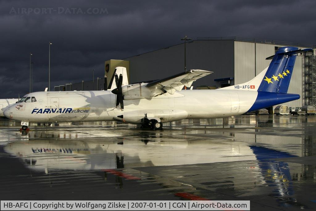 HB-AFG, 1989 ATR 72-201 C/N 108, visitor