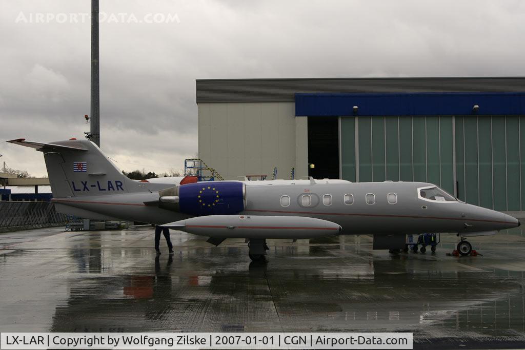 LX-LAR, 1989 Learjet 35A C/N 35A-653, visitor