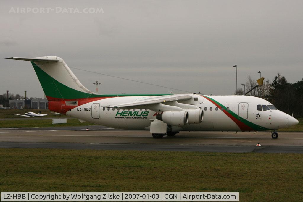 LZ-HBB, 1987 British Aerospace BAe.146-200A C/N E2073, visitor