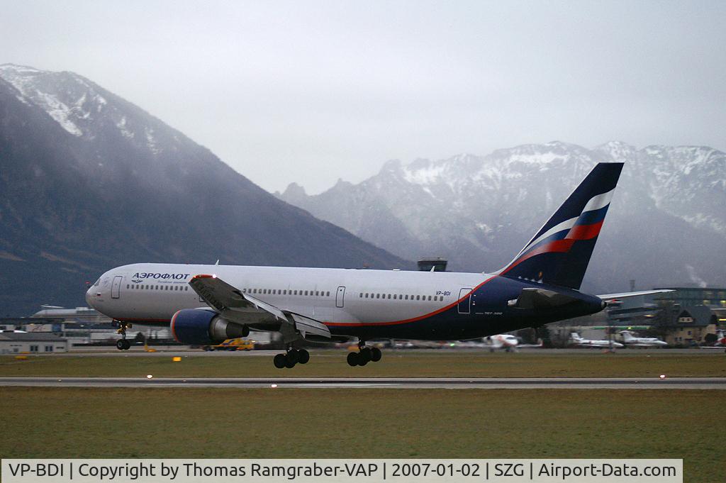VP-BDI, 1999 Boeing 767-38A C/N 29618, Aeroflot B767-300