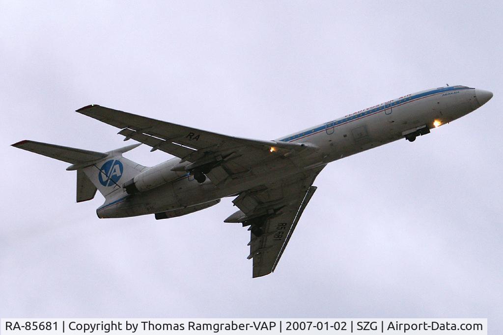 RA-85681, 1990 Tupolev Tu-154M C/N 90A848, Vladivostok Air TU-154M