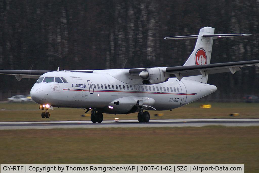 OY-RTF, 1997 ATR 72-202 C/N 496, Cimber Air ATR-72