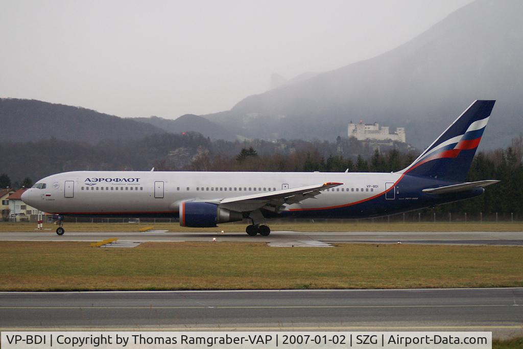 VP-BDI, 1999 Boeing 767-38A C/N 29618, Aeroflot B767-300