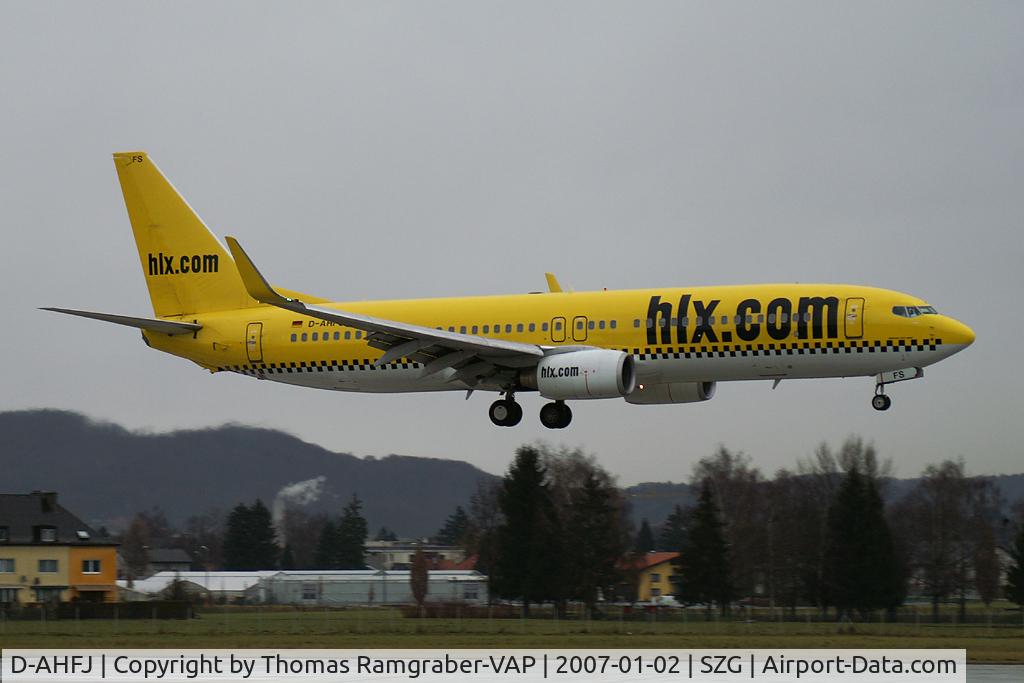 D-AHFJ, 1999 Boeing 737-8K5 C/N 27990, Hapag Lloyd Express B737-800(WL)