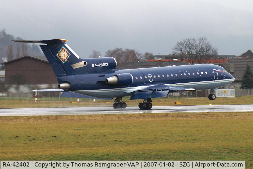 RA-42402, 1991 Yakovlev Yak-42D C/N 4520422116583, S-Air Yak-42