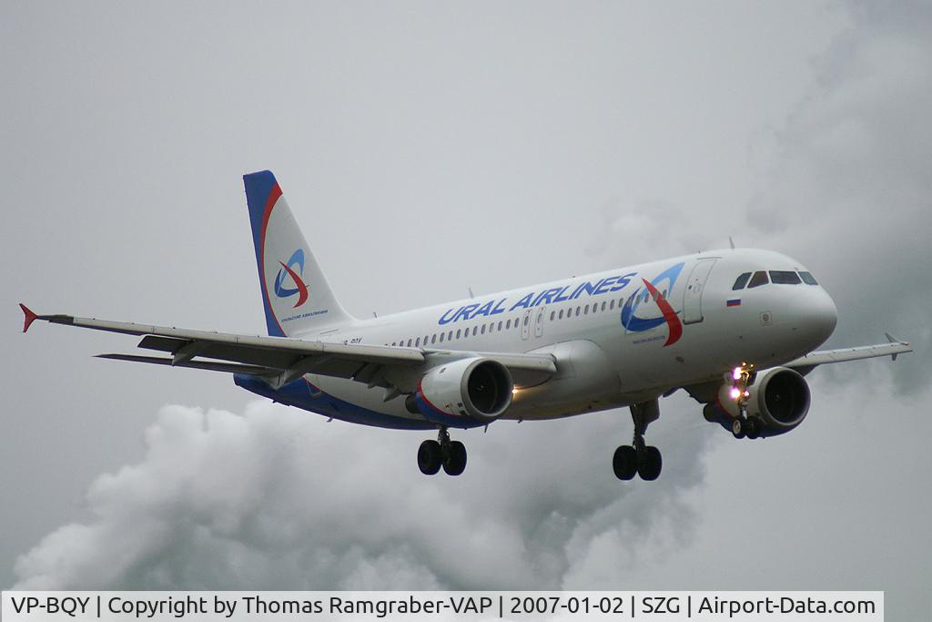 VP-BQY, 1990 Airbus A320-211 C/N 140, Ural Airlines A320-200