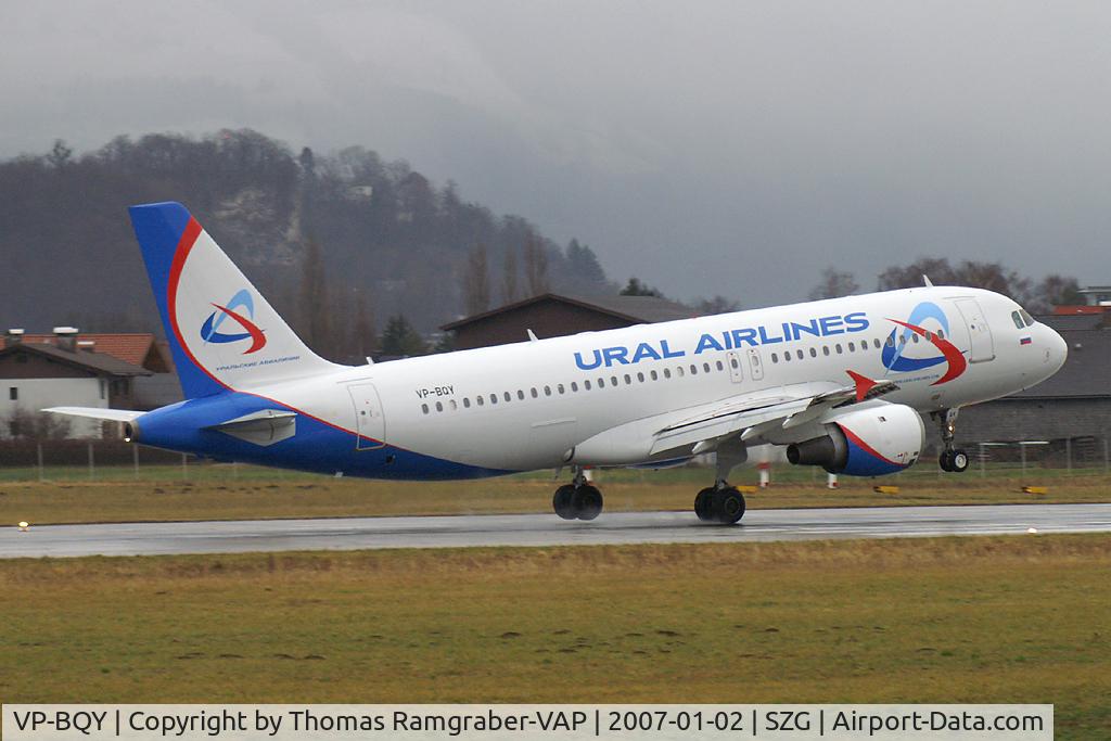 VP-BQY, 1990 Airbus A320-211 C/N 140, Ural Airlines A320-200