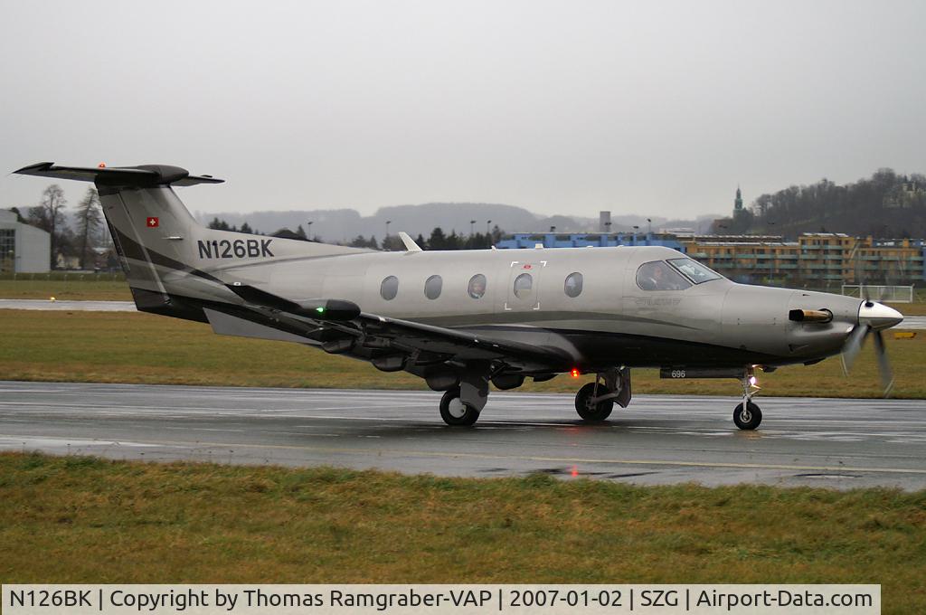 N126BK, 2006 Pilatus PC-12/47 C/N 696, priv. Pilatus PC-12