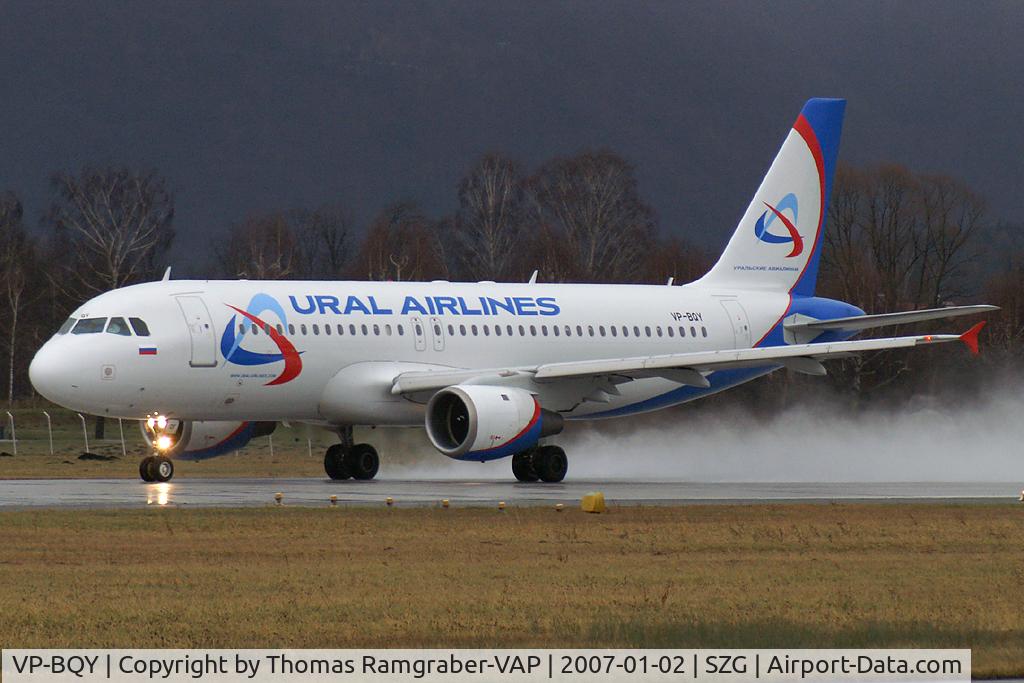 VP-BQY, 1990 Airbus A320-211 C/N 140, Ural Airlines A320-200