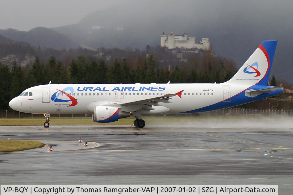 VP-BQY, 1990 Airbus A320-211 C/N 140, Ural Airlines A320-200