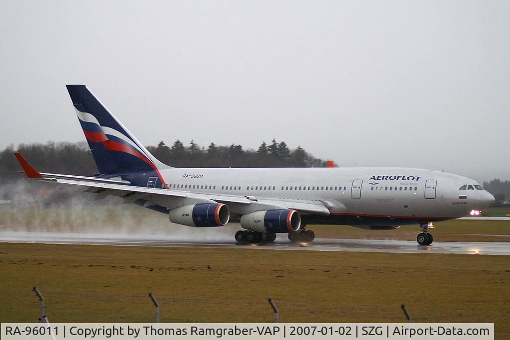 RA-96011, 1994 Ilyushin Il-96-300 C/N 74393201008, AeroflotIlyuschin 96