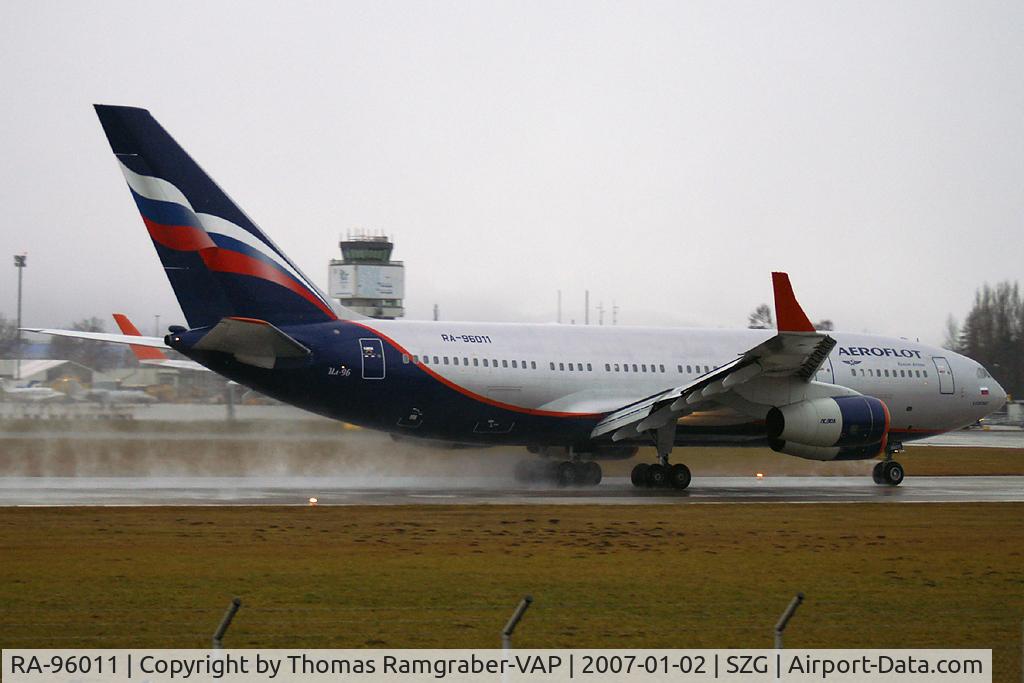 RA-96011, 1994 Ilyushin Il-96-300 C/N 74393201008, Aeroflot Ilyuschin 96