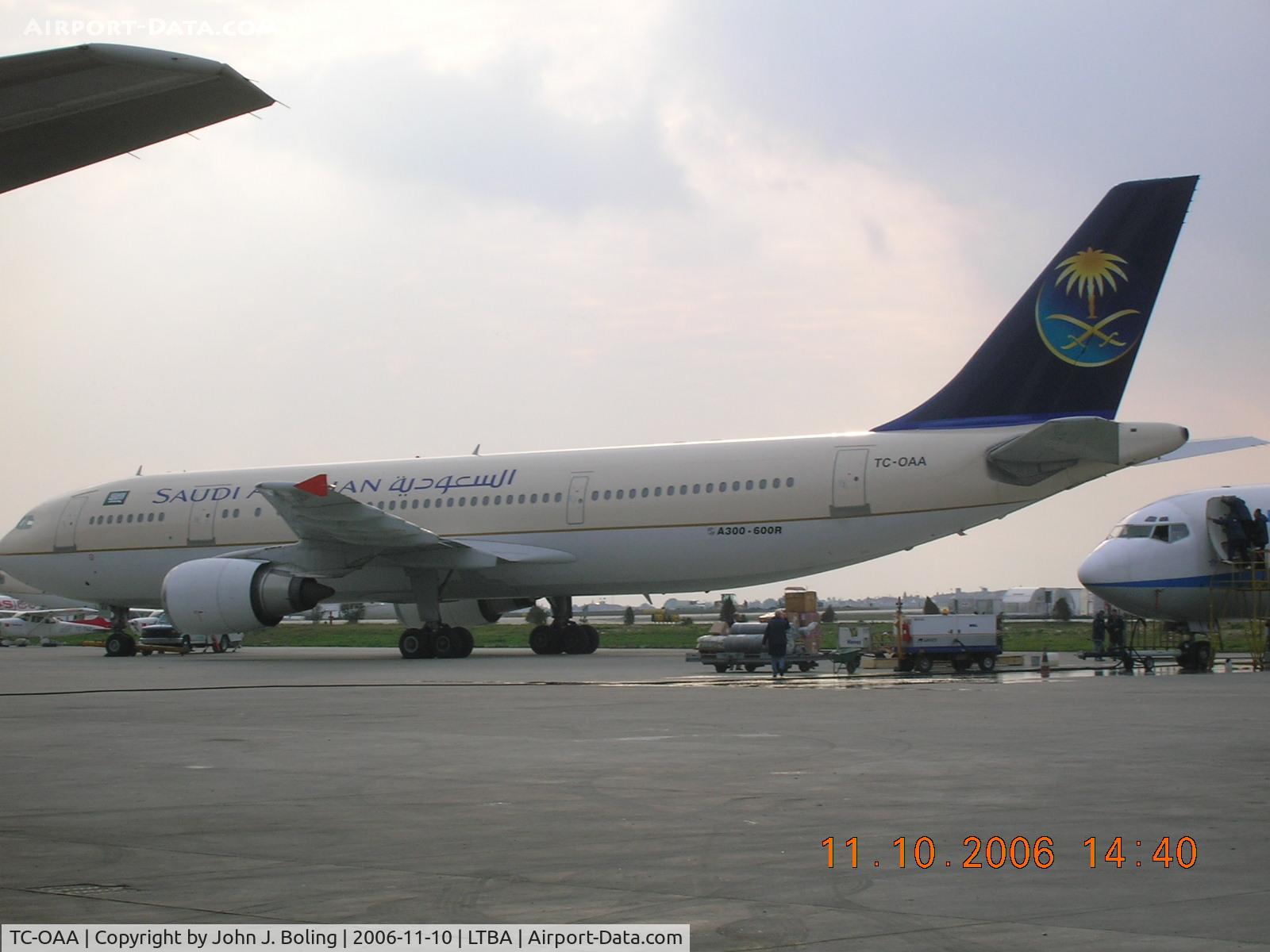 TC-OAA, 1994 Airbus A300B4-605R C/N 744, A300-600R at Istanbul, Turkey