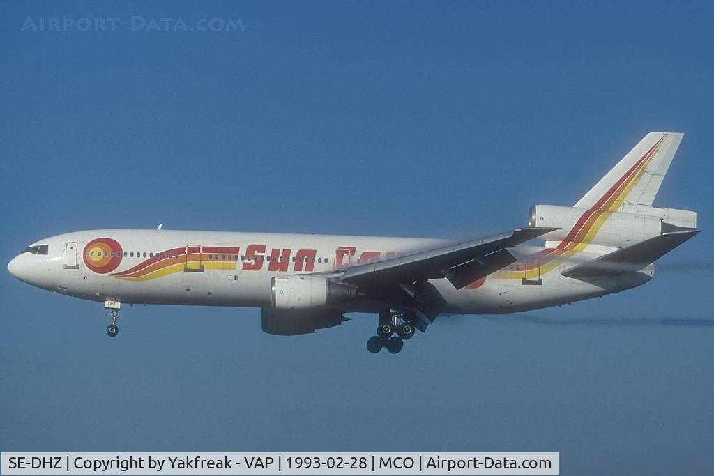 SE-DHZ, 1978 McDonnell Douglas DC-10-10 C/N 46977, Sun Country DC10