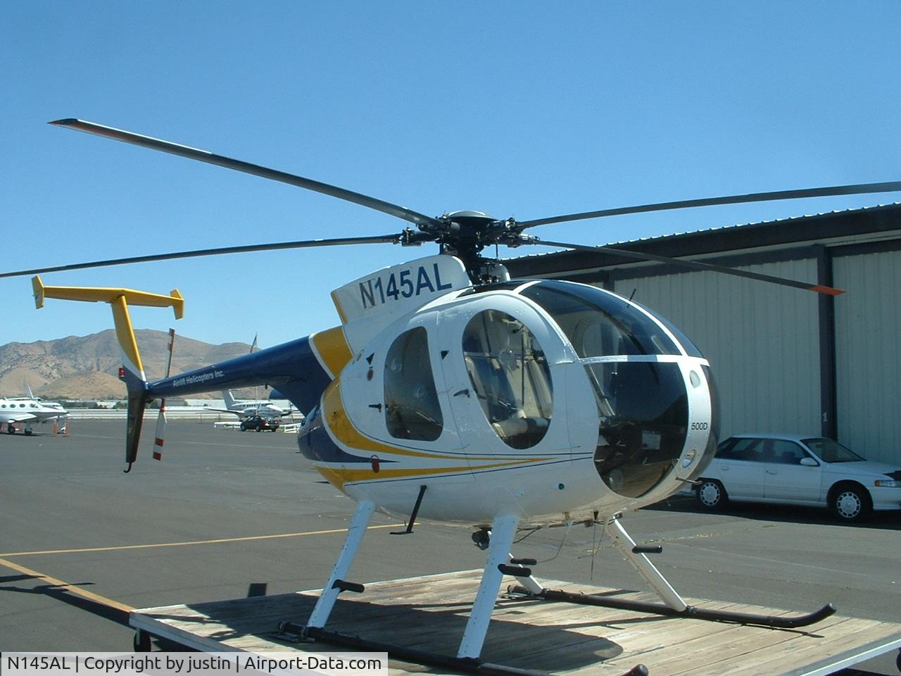 N145AL, 1980 Hughes 369D C/N 1200856D, clean one owner