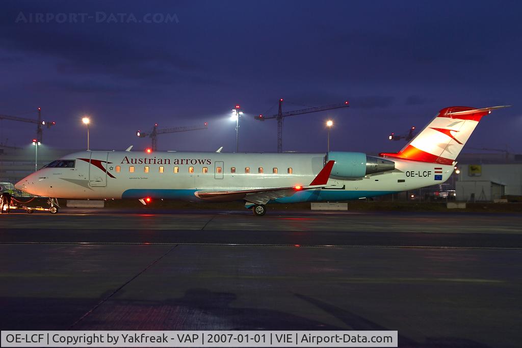 OE-LCF, 1996 Canadair CRJ-200LR (CL-600-2B19) C/N 7094, Autsrian Arrows Regionaljet