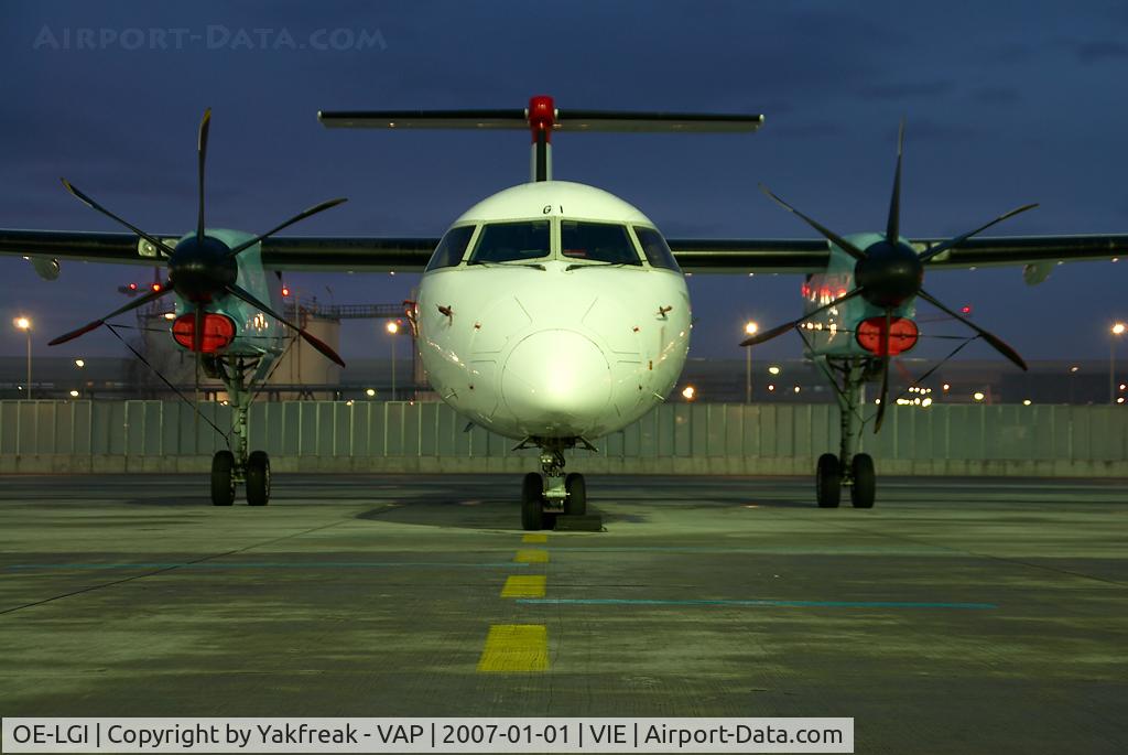 OE-LGI, 2004 De Havilland Canada DHC-8-402Q Dash 8 C/N 4100, Austrian Arrows Dash8-400