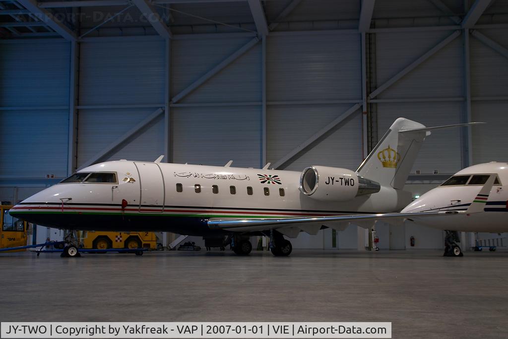 JY-TWO, 2000 Bombardier Challenger 604 (CL-600-2B16) C/N 5443, Jordanian Government Canadair CL604