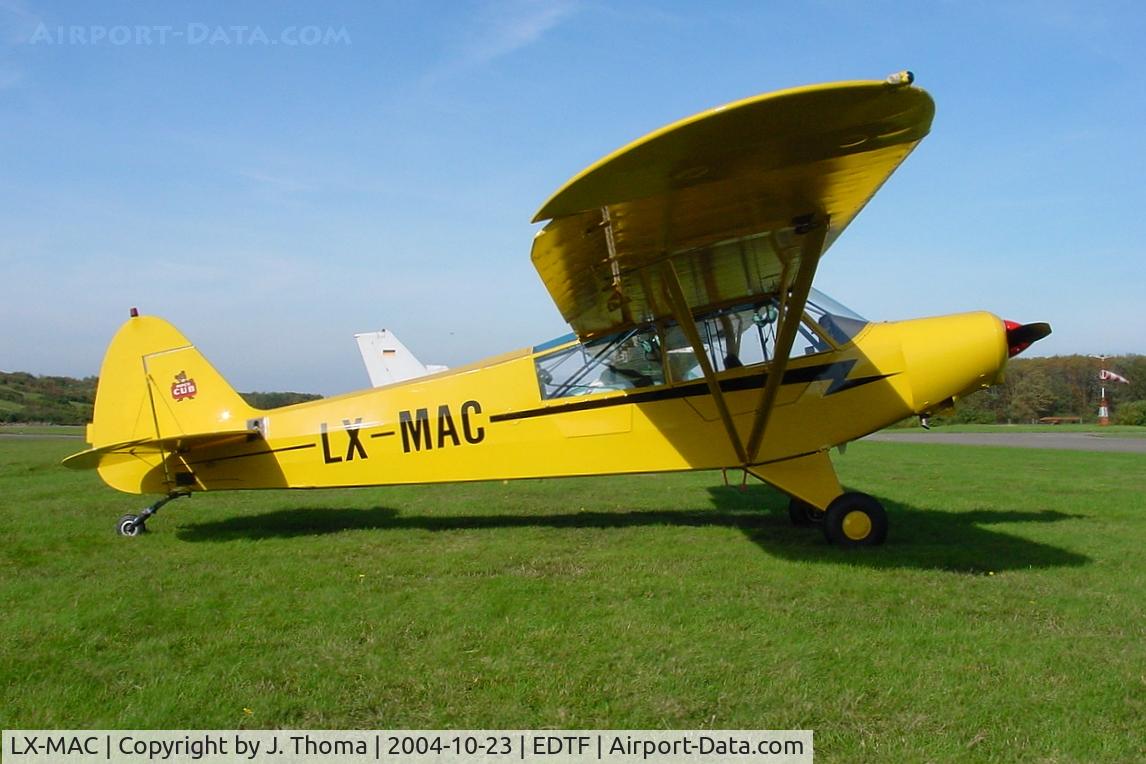 LX-MAC, 1956 Piper L-18C Super Cub (PA-18-150) C/N 18-5392, Piper PA-18 Super Cub