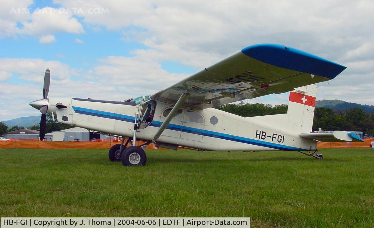 HB-FGI, 1981 Pilatus PC-6/B2-H4 Turbo Porter C/N 810, Pilatus PC-6 Turbo Porter