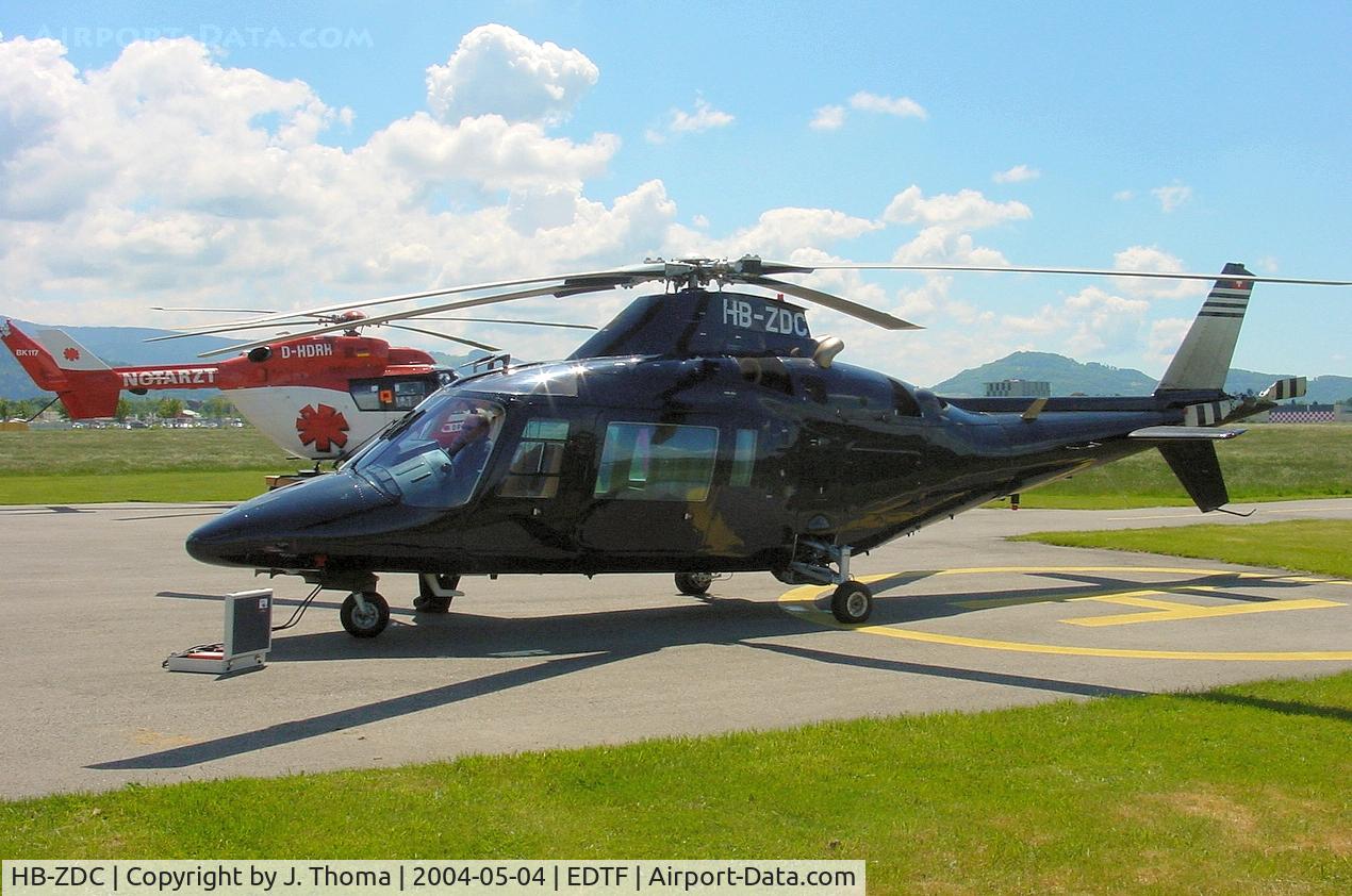HB-ZDC, 1990 Agusta A-109C C/N 7635, Agusta A-109