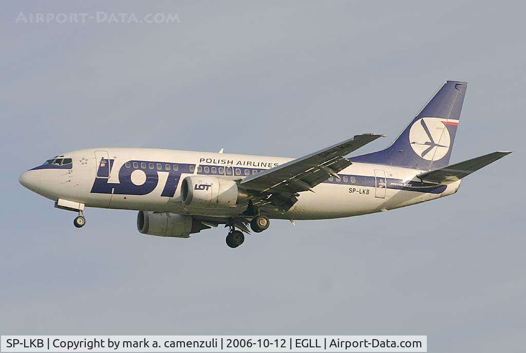 SP-LKB, 1992 Boeing 737-55D C/N 27417, B.737